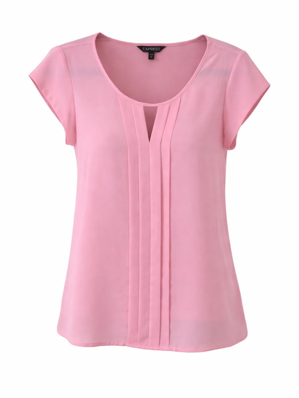 Express NWT pink keyhole top, large